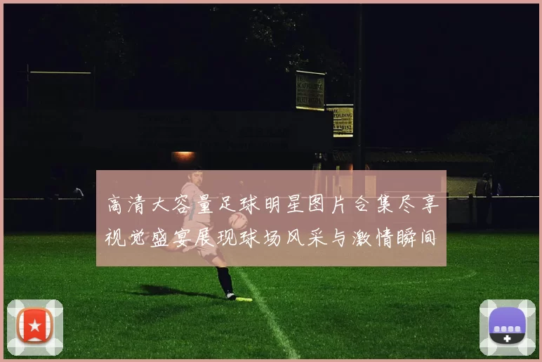 高清大容量足球明星图片合集尽享视觉盛宴展现球场风采与激情瞬间