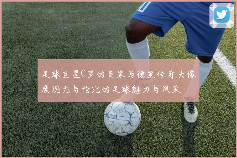 足球巨星C罗的皇家马德里传奇头像展现无与伦比的足球魅力与风采
