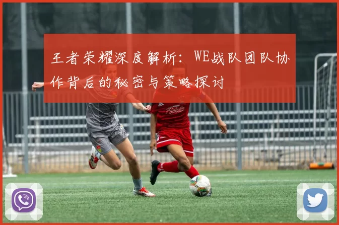 王者荣耀深度解析：WE战队团队协作背后的秘密与策略探讨